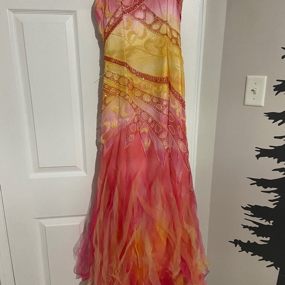 Multi-coloured dress - Picture 6 of 6